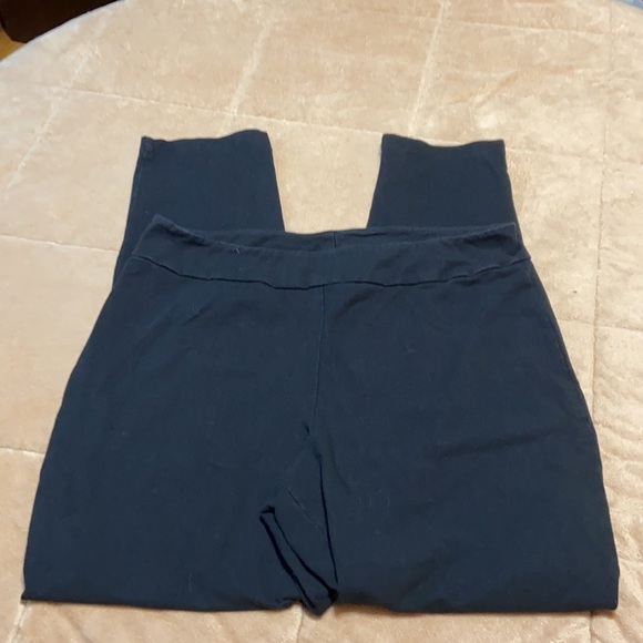 Women with Control black elastic waistband Pants - Picture 3 of 7